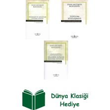 İş Bankası Kültür Yayınları Jean - Jacques Rousseau 3 Kitap Seti + Dünya Klasiği Hediye
