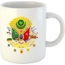 Ozkr Store Osmanlı Armalı Kupa Bardak
