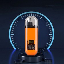 Ozkr Store Cep Çakmak Model USB Şarjlı Burun Kulak Yanak Kıl Tüy Temizleme Makinesi