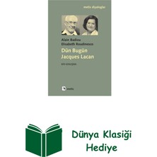 Metis Yayınları Dün Bugün Jacques Lacan + Dünya Klasiği Hediye