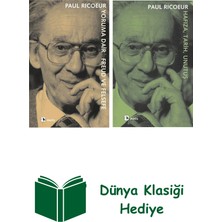 Metis Yayınları Paul Ricoeur 2 Kitap Seti + Dünya Klasiği Hediye
