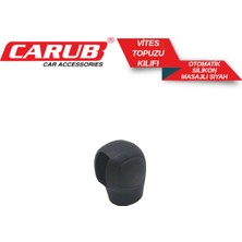 Carub Dsg Vites Topuz Kılıfı Silikon Otomatik Vites Masajlı Siyah