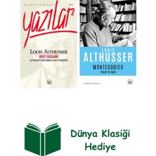 İthaki Yayınları Louis Althusser 2 Kitap Seti + Dünya Klasiği Hediye