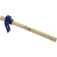 Ozkr Store Ahşap Saplı Dövme Çelik Keser - Boyalı Sap - 400 Gram