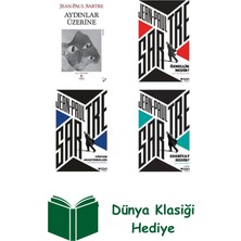 Can Yayınları Jean-Paul Sartre 4 Kitap Seti + Dünya Klasiği Hediye
