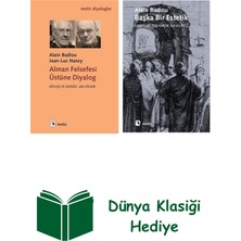 Metis Yayınları Alain Badiou 2 Kitap Seti + Dünya Klasiği Hediye