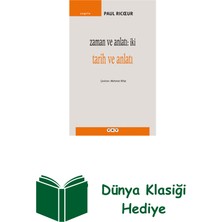 Yapı Kredi Yayınları Zaman ve Anlatı: Iki - Tarih ve Anlatı + Dünya Klasiği Hediye