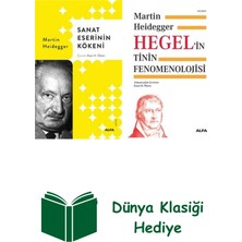 Martin Heidegger 2 Kitap Seti + Dünya Klasiği Hediye