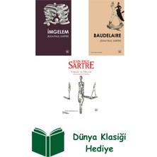 İthaki Yayınları Jean-Paul Sartre 3 Kitap Seti + Dünya Klasiği Hediye