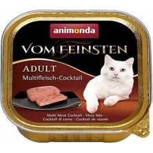 Bezos Vom Feinsten Karışık Etli Yetişkin Kedi Konservesi 100 gr