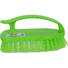 Bezos Yaka Fırçası Sembol Plastik Tutma Saplı Fırça Karışık Renk 14 cm