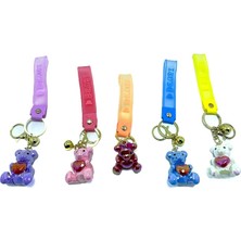 KSB Store Kalpli Ayıcık Silikon Anahtarlık ALK1700