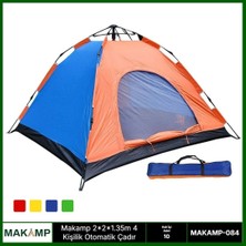 KSB Store 2.2*2.5*1.65M 6 Kişilik Otomatik Çadır