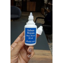 ElHobi 1 adet Sabun Boyası veya Renklendirici - Mavi - 30 ml