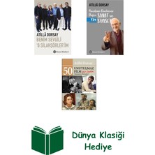 Remzi Kitabevi Atilla Dorsay 3 Kitap Seti + Dünya Klasiği Hediye