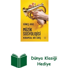 İthaki Yayınları Müzik Sosyolojisi-Kuramsal Bir Giriş + Dünya Klasiği Hediye