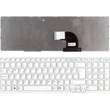 Alfamaks Sony Vaio SVE1511H1E SVE1511H4E SVE1511J1E Beyaz Renk Tuş Takımı Klavye