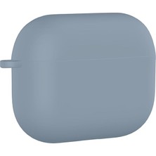 Delixa Airpods Pro 3 Uyumlu Silikon Kılıf – Darbe ve Çizilme Koruyucu, Soft Touch Silikon, Kablosuz Şarj De