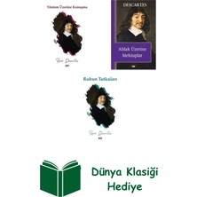 Say Rene Descartes 3 Kitap Seti + Dünya Klasiği Hediye