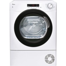 Hoover HLE H10N1DBEX-17 10 kg Çelik Kazanlı Isı Pompalı Kurutma Makinesi