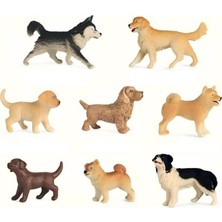 MEGA 6'lı Mini Köpek Yavrusu Hayvan Seti
