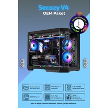 İnce Hesap Ih Secozy V4 R5-7500X3D 16 GB 1 Tb SSD RTX5070 12 GB Oem Paket