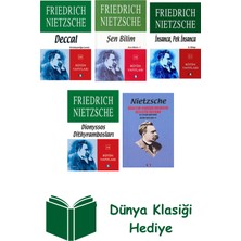 Say Friedrich Nietzsche 5 Kitap Seti + Dünya Klasiği Hediye