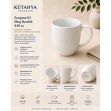 Kütahya Porselen Zeugma 02 Mug Bardak 440 cc