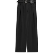 Twist Çift Pileli Kuşaklı Pantolon TW6260003147001