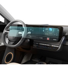 Delixa Hyundai Ioniq 5 2021-2025 Uyumlu 12.3 Inç Dijital Gösterge ve Navigasyon 9h Nano Ekran Koruyucu