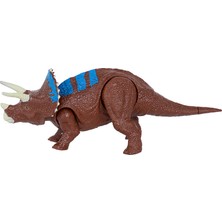 MEGA Dinozor Triceratops Figür Kahverengi