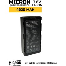 Micron Djı WB37 Intelligent Battery 7.6V 4920 Mah Li-Ion Şarj Edilebilir Akıllı Batarya