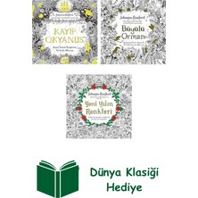 Pegasus Johanna Basford 3 Kitap Seti + Dünya Klasiği Hediye