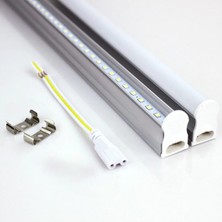 Delixa Mutfak Tezgah Altı Aydınlatma Slim LED Bant Armatür 220 Volt Elektrik Ile Çalışır Mutfak Dolap Altı