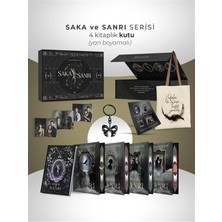 Delixa Saka ve Sanrı Serisi 4 Kitaplık Yan Boyamalı Kutu