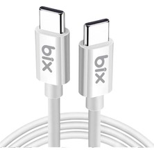 Bix BX-UC02C  60W Usb-C Şarj Kablosu