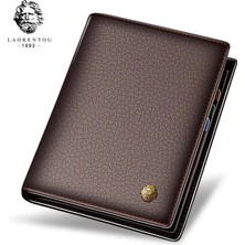 Laorentou Elegance Hakiki Deri Italyan Malı Erkek Cüzdan - Erkek Kartlık