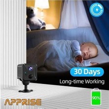 Mabelme Store Mini Pır Sensörlü Algılamalı Sesli Konuşmalı 1080P Hd Wifi Kamera