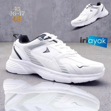 İri Ayak 45-46-47-48 Numaralar Da Rahat Kalıp Sneaker Erkek Spor Ayakkabı