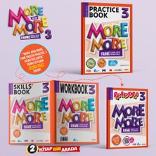 Kurmay ELT Yayınları 3 More & More Practice Book + Workbook & Skills Book + Readers (3'lü Set) Maarif