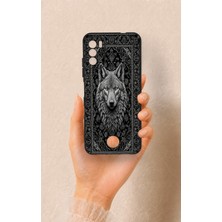 Vip Case Reeder S19 Max Pro S Uyumlu Etnik Kurt Desenli Silikon Kılıf