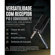 Mabelme Store Profesyonel Çiftli Kablosuz Mikrofon Seti Karaoke Şarj Edilebilir 50 Metre Mesafe Rose