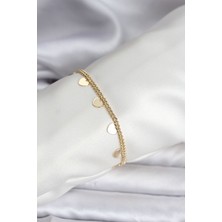 Clariss 14K Gold Renk Kaplama Kalpli Model CM Kadın Bileklik