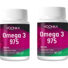 Voonka Omega 3 975 Mg 50 Yumuşak Kapsül- 2 Adet
