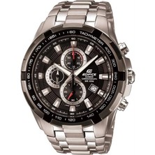 Casio EF-539D-1AVUDF Edifice Erkek Kol Saati Gri Çelik Kasa ve Kordon 10 ATM Suya Dayanıklı Kronometreli