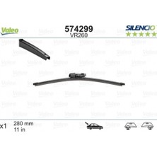 Bosch Vw Ateca-Kodiaq 2022- Silecek Süpürgesı Arka  (Oem NO:575955427)