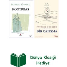Can Yayınları Patrick Süskind 2 Kitap Seti + Dünya Klasiği Hediye