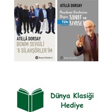 Remzi Kitabevi Atilla Dorsay 2 Kitap Seti + Dünya Klasiği Hediye