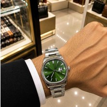 Engineer's Accessories Oval Çelik Erkek Saati Yeşil