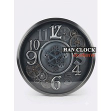 Han Clock Herıtage Komple Metal Çarklı Duvar Saati 46CM